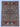 Khorjin wool area rug 5x8 red blue tribal geometric design