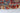 Kazak wool area rug 3x4 blue red ivory tribal geometric design