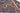 Kazak wool area rug 3x4 blue red ivory tribal geometric design