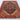 Heriz wool area rug 6x8 red navy tribal geometric design