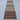 Khorjin wool area rug 3x10 Neutral tribal geometric rug design
