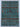 Tree of Life wool area rug 3x5 red blue tribal geometric design