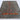 Tree of Life wool area rug 6x8 blue red gray tribal geometric design