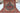 Heriz wool area rug 5x7 ivory red blue medallion tribal geometric design