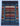 Gabbeh wool area rug 7x10 blue red tribal geometric design
