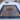 Mamluk wool area rug 8x10 red blue tribal geometric design