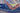 Mamluk wool area rug 8x10 red blue tribal geometric design