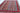 Shawl wool area rug 7x10 red blue tribal geometric design