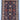 Kazak wool area rug 4x6 red blue tribal geometric design