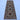 Sultani wool area rug 3x8 Blue tribal geometric design
