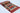 Sultani wool area rug 3x9 red blue tribal geometric design