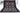 Sultani wool area rug 6x8 Black tribal geometric rug design