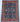 Kazak wool area rug 9x13 blue red ivory tribal geometric design