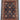 Kazak wool area rug 7x10 blue red tribal geometric design