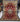 Tribal wool area rug 4x6 red ivory tribal geometric design