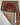 Tribal wool area rug 4x6 red ivory tribal geometric design