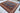Kazak wool area rug 8x10 Blue tribal geometric rug design