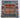 Gabbeh wool area rug 8x9 Multicolor Red tribal geometric design