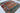 Gabbeh wool area rug 8x9 Multicolor Red tribal geometric design