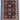 Kazak wool area rug 4x6 Navy Blue Red tribal geometric design