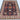 Kazak wool area rug 4x6 Navy Blue Red tribal geometric design