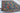Kazak wool area rug 7x10 red blue ivory tribal geometric design