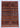 Khorjin wool area rug 4x6 red blue rust tribal geometric design