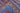 Shawl wool area rug 8x11 red blue gold tribal geometric design