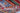 Khorjin wool area rug 7x10 Red Multicolor tribal geometric design