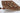 Sultani wool area rug 5x6 dark brown tribal geometric design