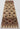 Tribal Runner wool area rug 3x10 cream tribal geometric design