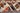Tribal Runner wool area rug 3x10 cream tribal geometric design