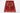 Tree of Life wool area rug 3x5 red tribal geometric design