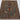 Sultani wool area rug 3x6 blue tribal geometric design