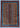 Shawl wool area rug 4x6 blue, red, ivory tribal geometric design