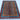 Shawl wool area rug 4x6 blue, red, ivory tribal geometric design