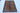 Shawl wool area rug 4x6 blue, red, ivory tribal geometric design