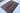 Shawl wool area rug 4x6 blue, red, ivory tribal geometric design