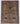 Sultani wool area rug 4x6 blue, red, brown tribal geometric design