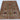 Sultani wool area rug 4x6 blue, red, brown tribal geometric design