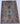 Sultani wool area rug 3x4 light blue tribal geometric rug design