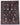 Sultani 5x6 dark navy wool area rug with tribal geometric rug design