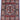 Mamluk 8x10 red blue wool area rug with tribal geometric rug design