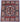 Mamluk 8x10 red blue wool area rug with tribal geometric rug design