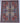 Patchwork 9x12 red wool area rug with tribal geometric rug design