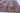 Patchwork 9x12 red wool area rug with tribal geometric rug design