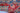 Khorjin 3x10 red wool area rug with tribal geometric rug design