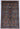 Sultani 6x9 gray muted wool area rug with tribal geometric rug design