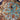 Round Silk Area Rug 3x3 ft Blue Hunting Scene Decorative Carpet Floral Animal Motif Luxury Accent Rug Home Decor