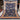 Silk Rug 4x6 ft Navy Hunting Scene Area Carpet Animal Rider Design Decorative Accent Rug for Living Room Office Wall Decor
